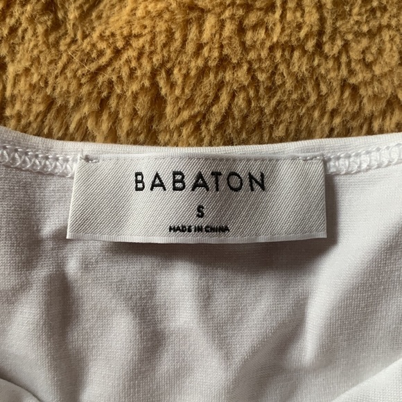 Aritzia Babaton twisted cropped tank top - Picture 3 of 3